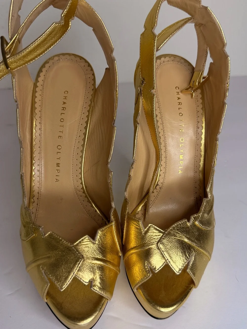 Charlotte Olympia striking gold